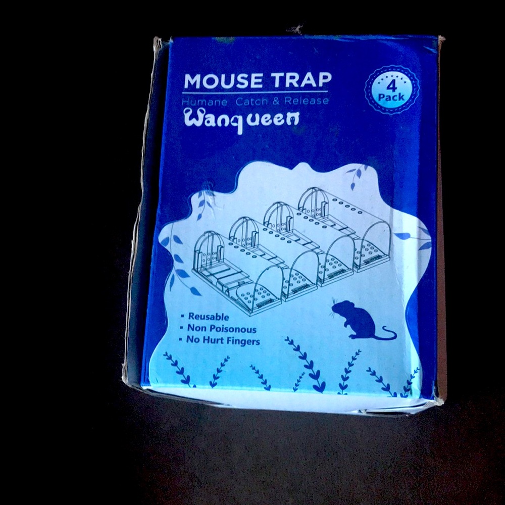 humane mouse traps never used